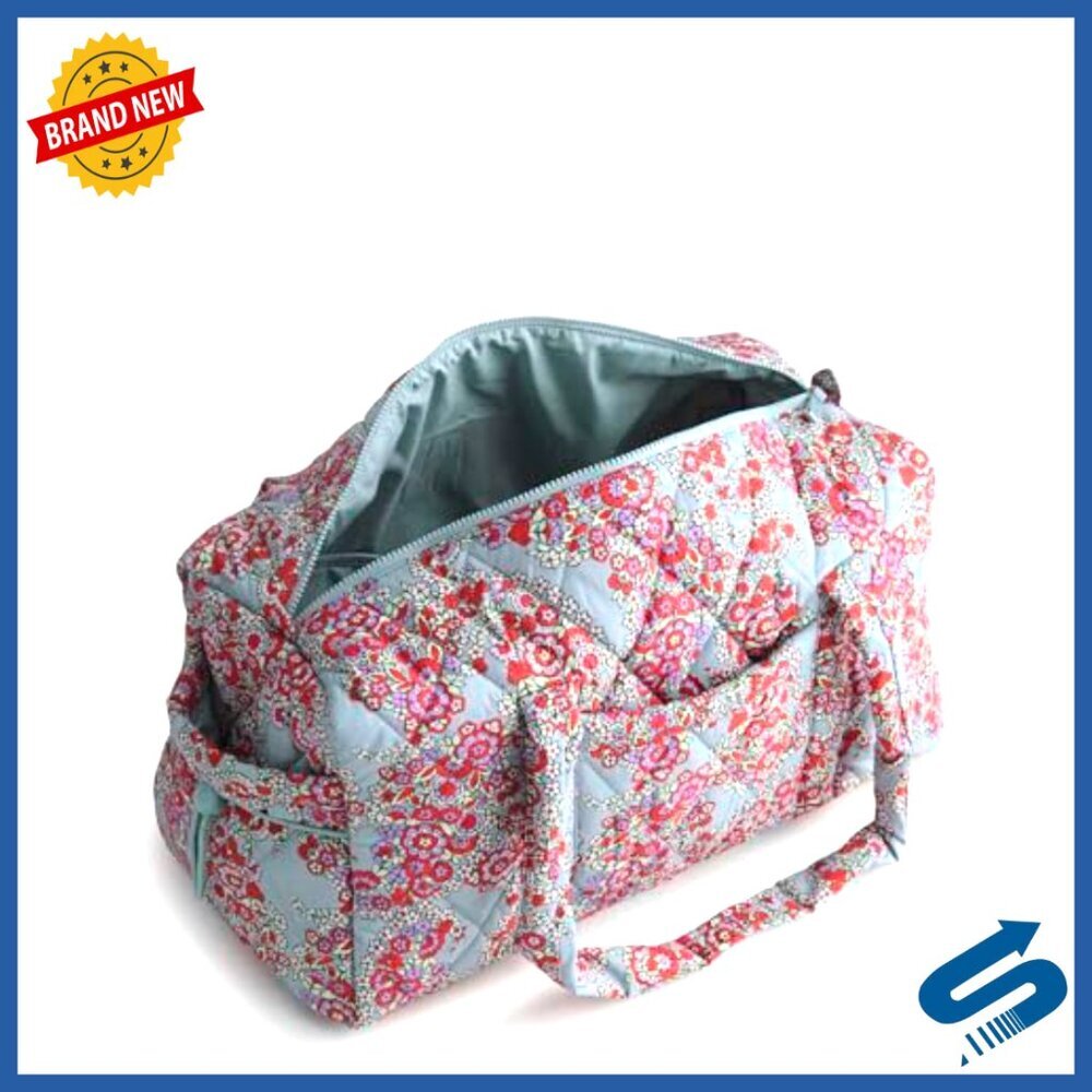 Featherweight Duffel Bag, 10x10x2, Recycled Polyester, Travel Tote - Picture 3 of 7